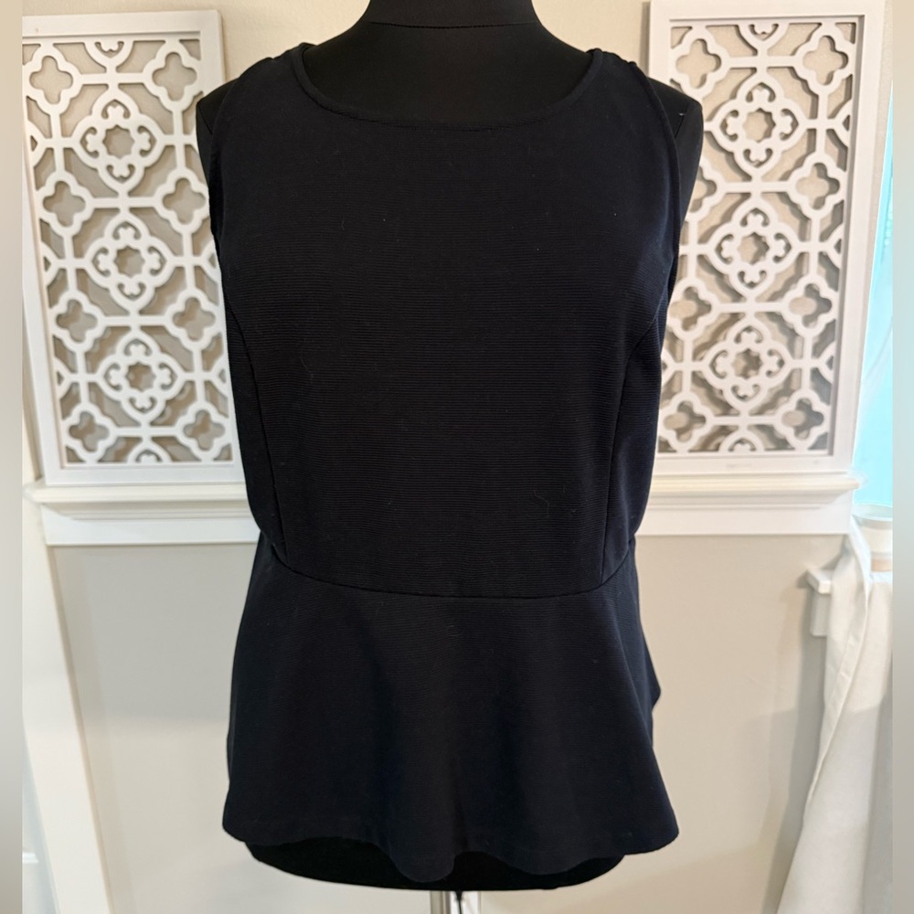 Black Sleeveless Top